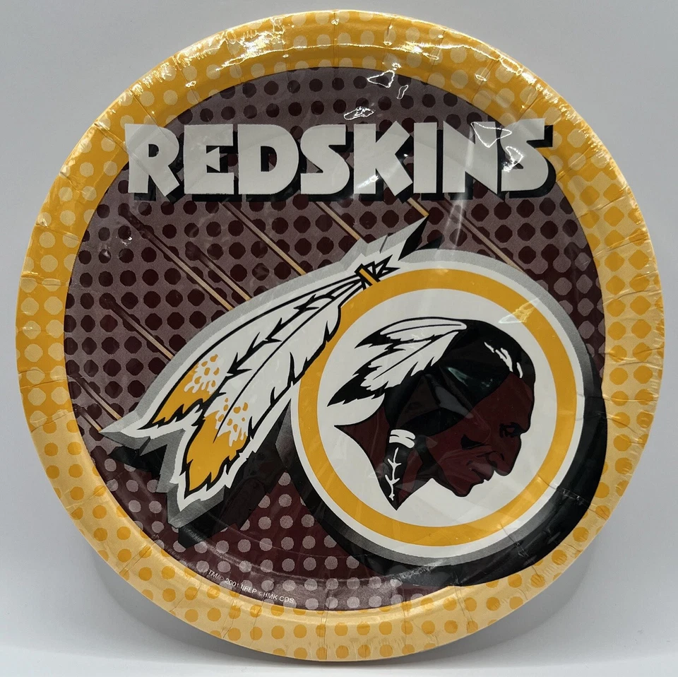 Washington Redskins NFL Fútbol Deportes Banquete Fiesta 7" Papel Postre Platos Foto 1 de 1