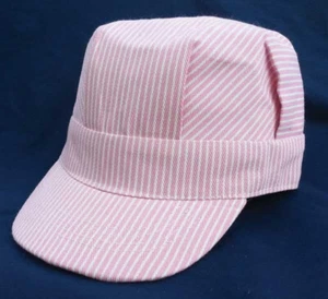 NUEVA Gorra de Ingeniero Rosa Ajustable Brooklyn Peddler #54 para Adultos - Imagen 1 de 2