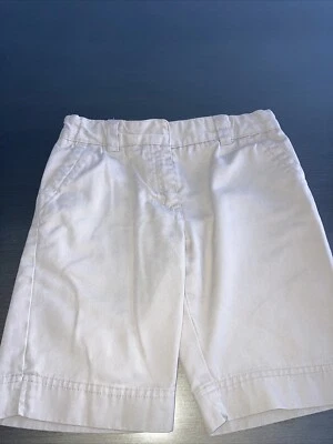 Pantalones cortos de uniforme escolar caqui para niña talla 8  Foto 1 de 4