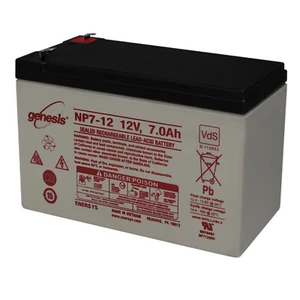Enersys Genesis 12V 7Ah 50cc 125cc 150cc Scooter Moped GY6 Battery - Picture 1 of 6