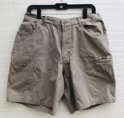 Pantalones Cortos Carga Cabelas Para Hombre Caqui Lona Safari Caza Utilidad Exterior Talla M32 Foto 1 de 4