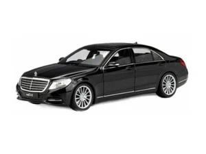 Mercedes Benz S Class - Black (NEX) Diecast 1:24 Scale Model Car - Welly 24051BK - Picture 1 of 1