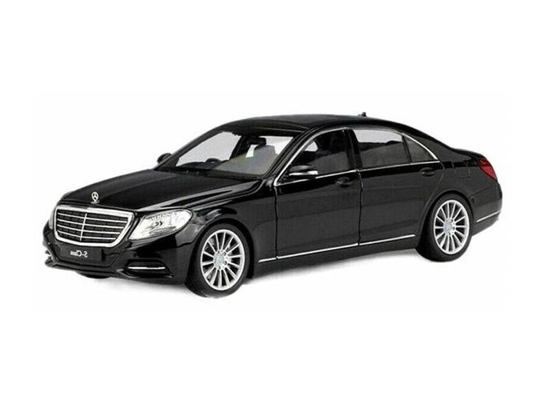 Mercedes Benz Clase S - Negro (NEX) Diecast Escala 1:24 Modelo Coche - Welly 24051BK Foto 1 de 1