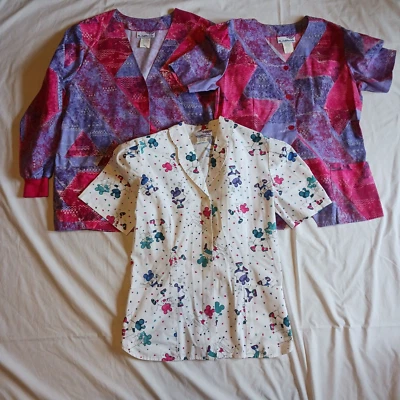 3 piezas Para mujeres L Exfoliantes 2 Prendas para el torso y Chaqueta de Manga Larga Patinaje Ratones PL. California de colección Foto 1 de 4