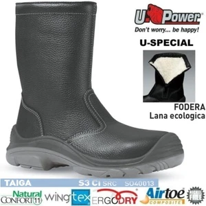 UPOWER SCARPE ANTINFORTUNISTICA STIVALI TAIGA S3 CI SRC  U-POWER SO40013 - Imagen 1 de 4