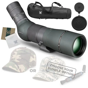 Vortex Optics Razor HD 22-48x65 Angled Spotting Scope w/ Free Hat and Pen Bundle - Picture 1 of 30