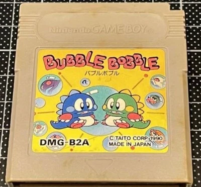 BUBBLE BOBBLE GB Nintendo Game Boy Japanese Version - Image 1 of 2