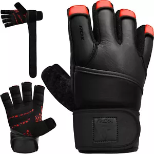 Weight Lifting Gloves by RDX, Workout Gloves, Gym Gloves , bodybuilding Training - Picture 1 of 8