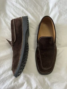 Tod’s | Men’s SZ 8 | Brown Suede Loafers Shoes Driving Moccasin Comfort Walking - Picture 1 of 9