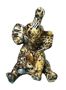 Fabric Work Statue Piece ( Baby Elephant ) - Picture 1 of 2