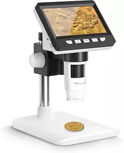 Digital Mikroskop HD USB 50x-1000x Vergrößerung Endoskop Kamera mit 8 LED B894 - Bild 1 von 8