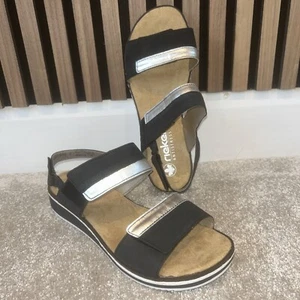 Rieker Sandals with Double Strap. UK Size 7.5 EU 41 - Picture 1 of 9