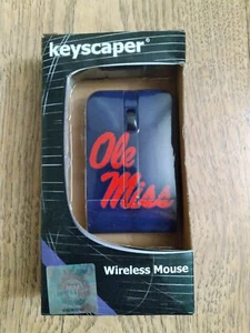 Ole Miss Rebels Wireless Optical Mouse 2.4G Windows / Mac College NCAA - Picture 1 of 5