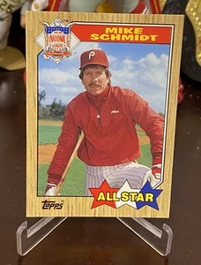 1987 TOPPS TIFFANY MIKE SCHMIDT #597 NL ALL-STAR *MINT* - Picture 1 of 2