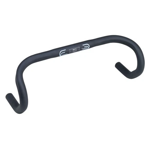 Deda Elementi Piega RHM 26.0mm Clamp Drop Road Handlebars 44cm Black - Image 1 of 1