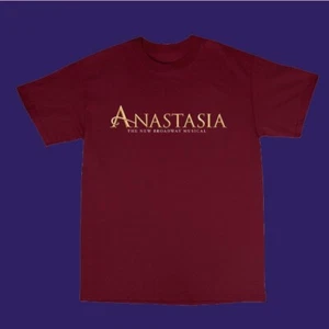 DISNEY ANASTASIA THE NEW BROADWAY MUSICAL T-SHIRT YOUNG !! NEW!! OFFICIAL MERCH - Picture 1 of 11