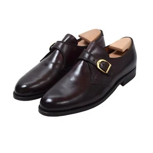 ALDEN Shell Cordovan Pferdeleder Gr 7 1/2 C/E Schuhe Shoes Single Monk Made USA - Bild 1 von 22