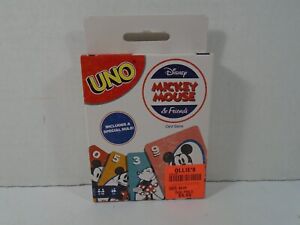 2018 MATTEL--DISNEY MICKEY MOUSE & FRIENDS UNO CARD GAME (NEW) SPECIAL EDITION