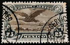 Mexiko: 1927 -1928 Luftpost - Caracara 25 C. (Sammlerstempel).