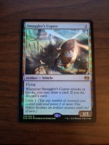 Smuggler's Copter Prerelease Promo Foil Kaladesh English NM MTG Magic - Picture 1 of 1