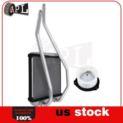 1X Motor de Ventilador e 1X Núcleo de Aquecedor Para 2005 2006 2007 2008-2009 Saab 9-7x Frontal - Imagem 1 de 4