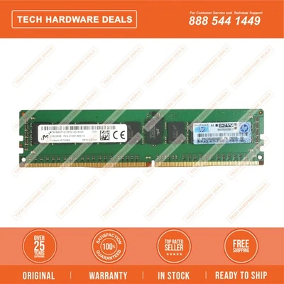 762200-081 HP 8GB (1x8GB) Doble Rango x8 DDR4-2133 CAS-15-15 Memo Registrado Foto 1 de 2