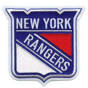 2019 New York Rangers Primary Shield NHL Hockey Team Logo Jersey Patch Emblem - Picture 1 of 2