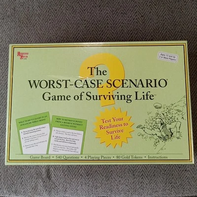 The Worst Case Scenario Game of Surviving Life Juegos de Mesa Universitarios NUEVO Precintado Foto 1 de 4