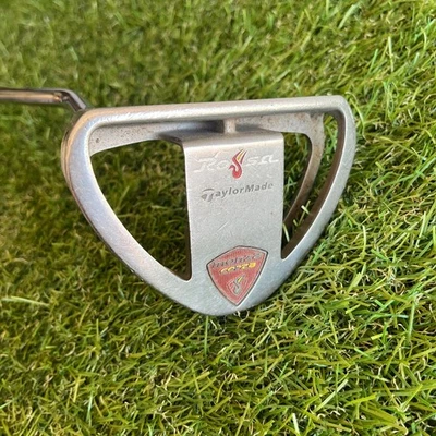 Taylormade Rossa Monza Corza 推杆 35 英寸男式左撇子槌全新握把 — 第 1/4 张图片