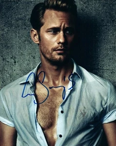 Foto autografiada de Alexander Skarsgard de 8x10 foto firmada bonita + certificado de autenticidad - Imagen 1 de 1
