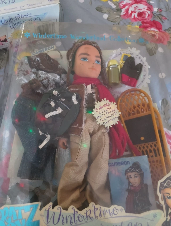 2003 MGA Entertainment Bratz Boy Doll Cameron Wintertime - Imagem 1 de 3