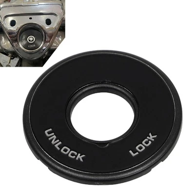 Inserto de bloqueo de encendido negro para Harley Road King Special FLHRXS FLHR 1994-2023 Foto 1 de 4