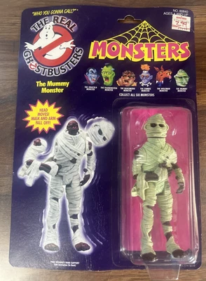 1986 The Real Ghostbusters Mummy Monster Action Figure Kenner Vintage New Rare - Image 1 of 4