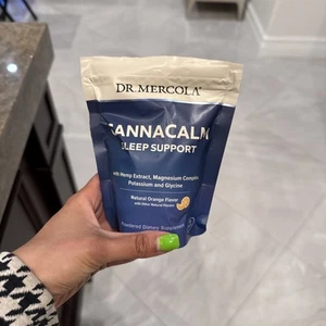 Dr Mercola Sleep Support Powder: Open Bag, 29 Servings In Bag Exp 11/25 - Picture 1 of 3