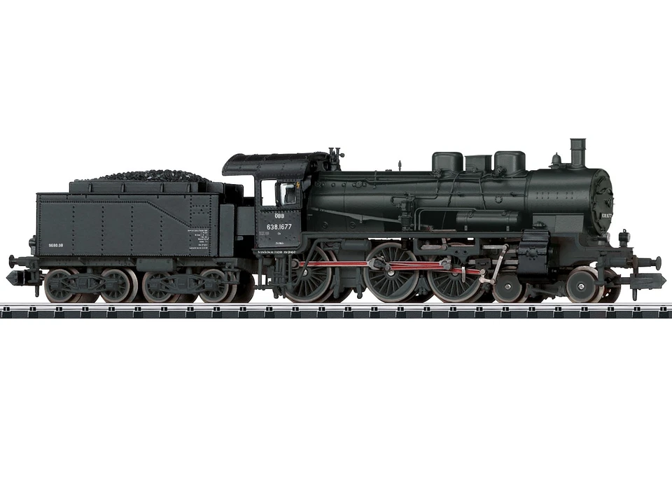 Minitrix 16387 - DCC + Sound Dampflok BR 638 ÖBB Ep. III - Spur N - NEU - Bild 1 von 1