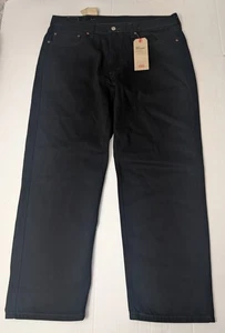 Pantalones de mezclilla relajados de pierna cónica Levi's 550 para hombre talla 38x30 - Imagen 1 de 6