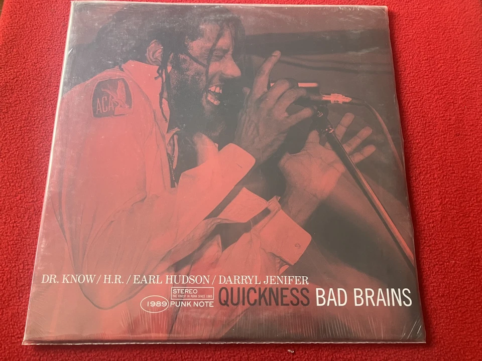 BAD BRAINS QUICKNESS LP RED VINYL PUNK NOTE  black flag minor threat kbd misfits - Image 1 of 1