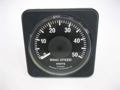 B&G//H2000//Synchro Wind Speed Knots/Analogue Gauge-TESTED GOOD - Image 1 of 4