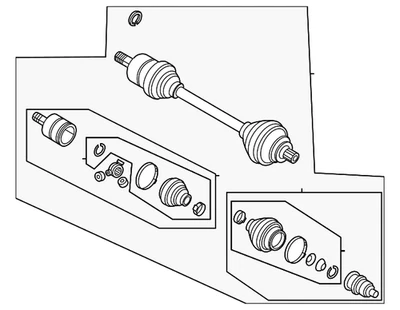 Подлинная ось Volkswagen в сборе 5Q6-407-271-L - Изображение 1 из 2