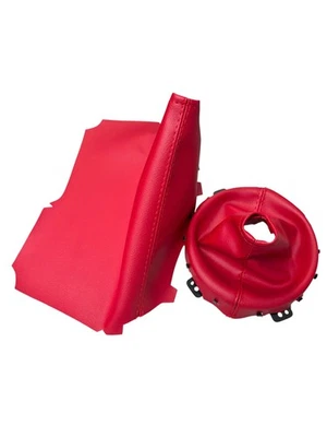 Red E-brake & Shift Boot Cover For 12-20 Scion FR-S Subaru BRZ Toyota Gt86 - Image 1 of 4