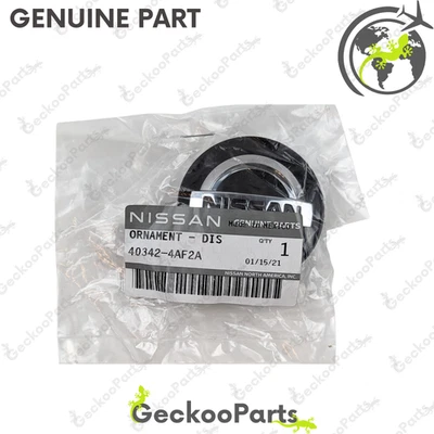 Genuine New Nissan Rogue Altima Sentra Murano Wheel Center Cap 40342-4AF2A - Image 1 of 2
