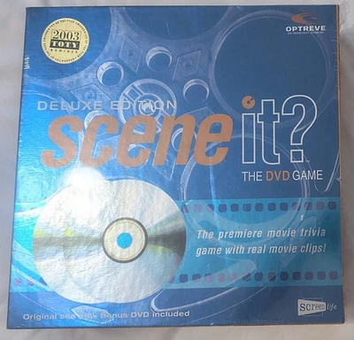 Scene it  Deluxe Edition The DVD Movie Game NEW Sealed - Image 1 of 2
