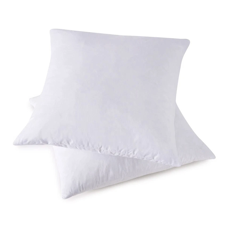 Homesjun Throw Couch Pillows Inserts Set Of 2 Down Feather Pillows Inserts Bed