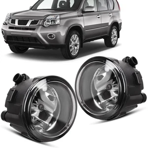 Pair Front Bumper Fog Light Driving Lamp For Nissan X-Trail XTrail T31 2007-2014 - Picture 1 of 24