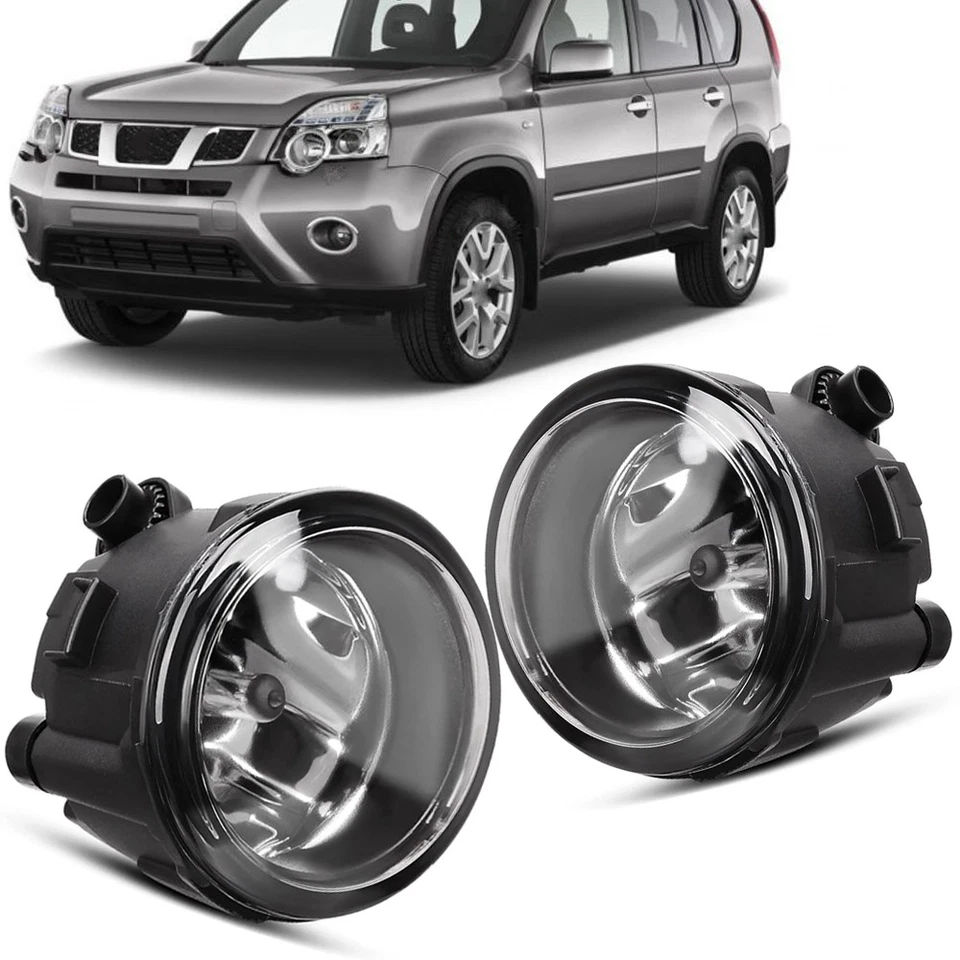Пара противотуманных фар переднего бампера для Nissan X-Trail XTrail T31 2007-2014 - Изображение 1 из 4