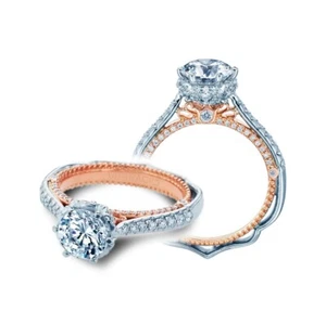 Verragio Engagement Ring 18K WG 6.5 - Picture 1 of 1