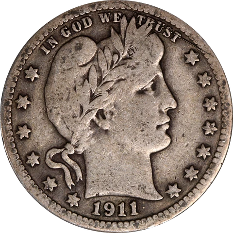 1911-S Barber Quarter Great Deals From The Executive Coin Company Cover