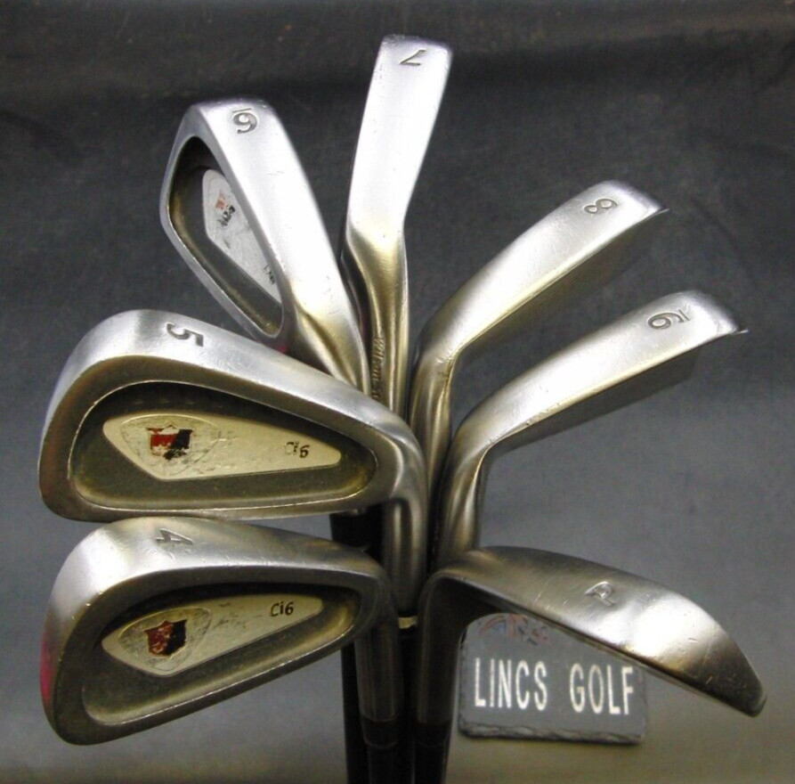 Set of 7 x Wilson Staff Ci6 Irons 4-PW Regular Graphite Shafts Integra Grips Set of 7 x Wilson Staff Ci6 Irons 4-PW Regular Graphite Shafts Integra Grips