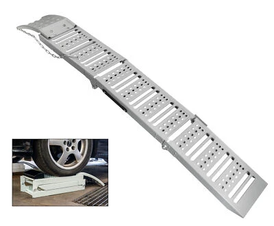 Auffahrrampe 1,96m 350kg max. 1150kg Rampe Laderampe klappbar Auffahrschiene - Bild 1 von 4