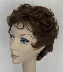 NWT JACQUELYN Wig HUMAN HAIR Blend VALERIE 30 Auburn Red MONOFILAMENT Top - Picture 1 of 5